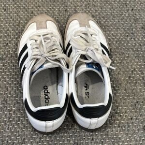 Adidas SAMBAS Classic White and Black sneakers